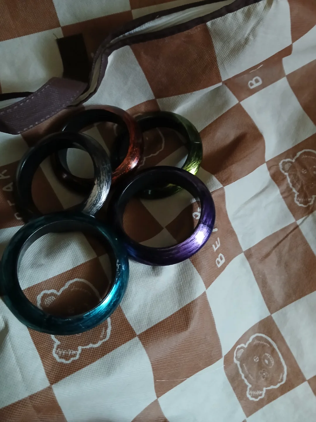 Set of Five Colorful Bangles image indicator(4)