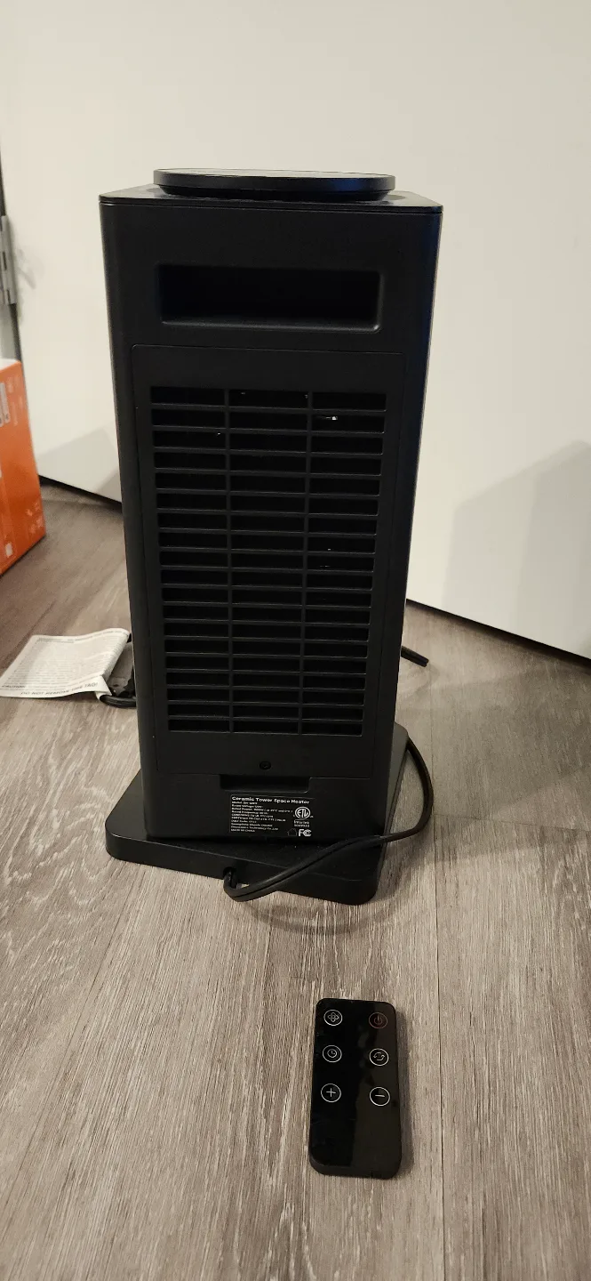 Oscilating Ceramic tower heater image indicator(4)