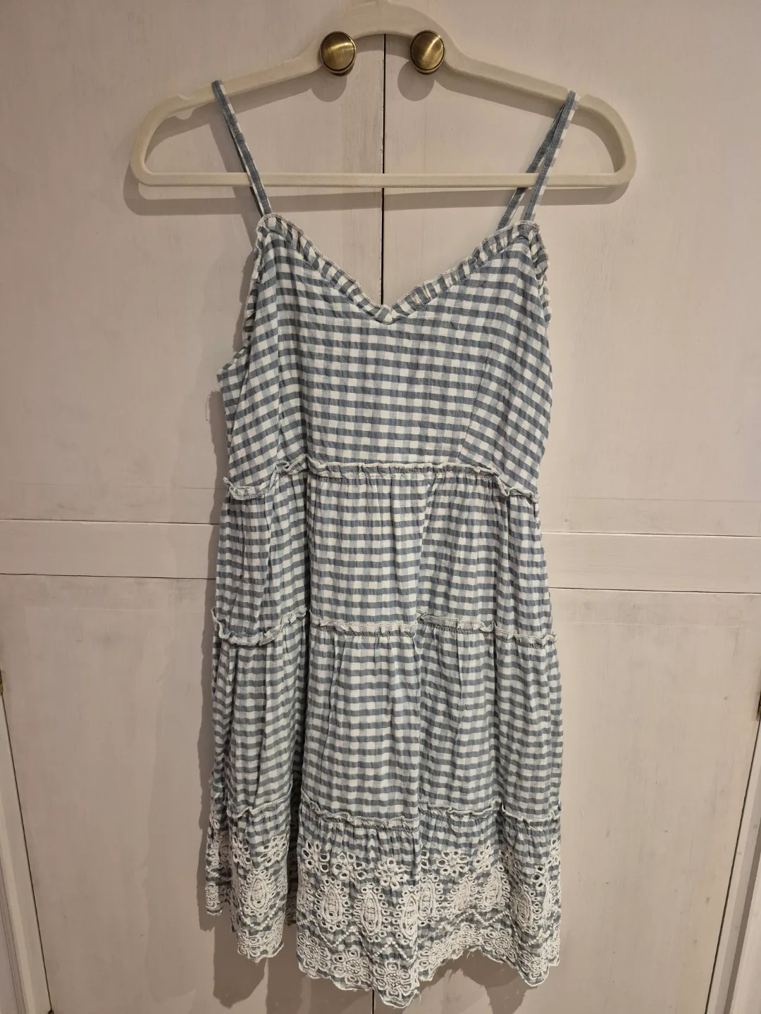 Women's Size Medium Gingham Sundress thumbnail