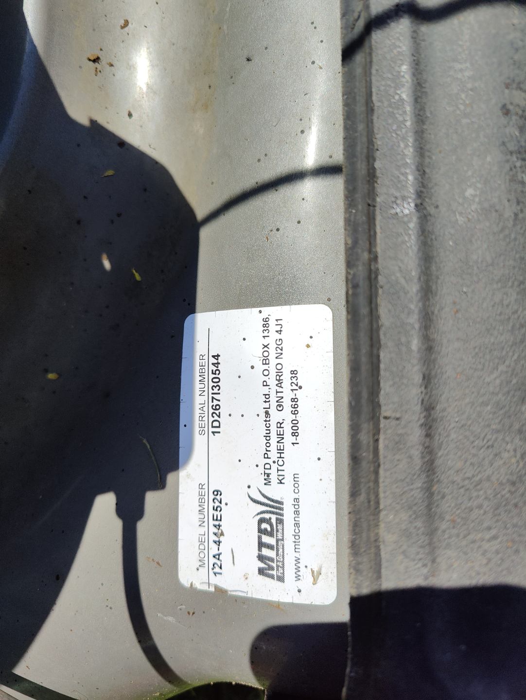 MTD self-propelled mower. - photo 4