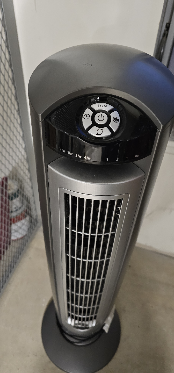 Lasko 42" Wind Curve Tower Fan with Ionizer - photo 2
