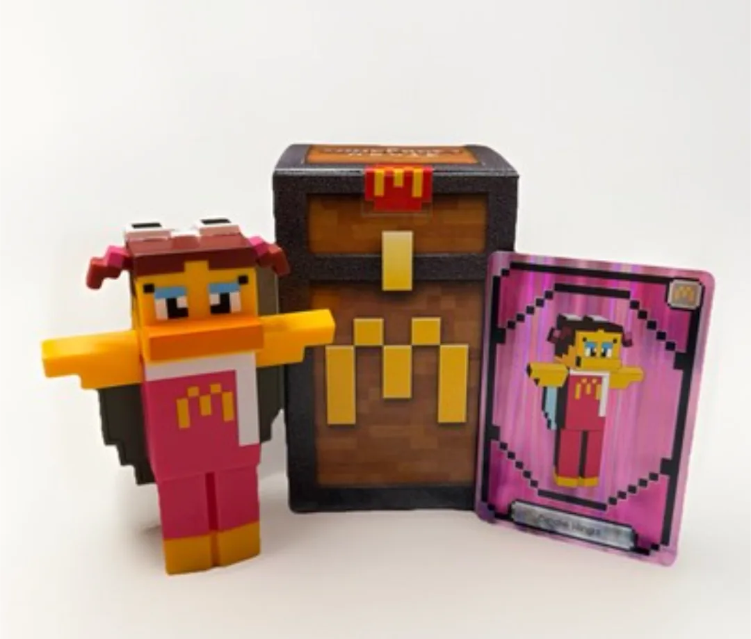 McDonald's Minecraft Happy Meal Toy - Birdie thumbnail