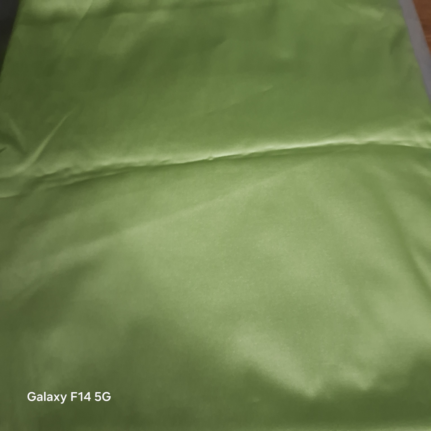 Light Green Satin Fabric (pick up before friday)