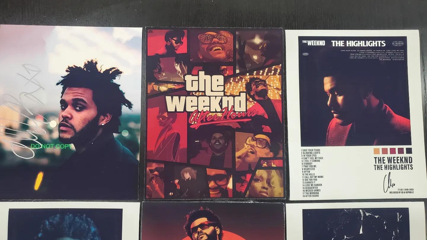 The Weeknd Poster Prints Set image indicator(6)