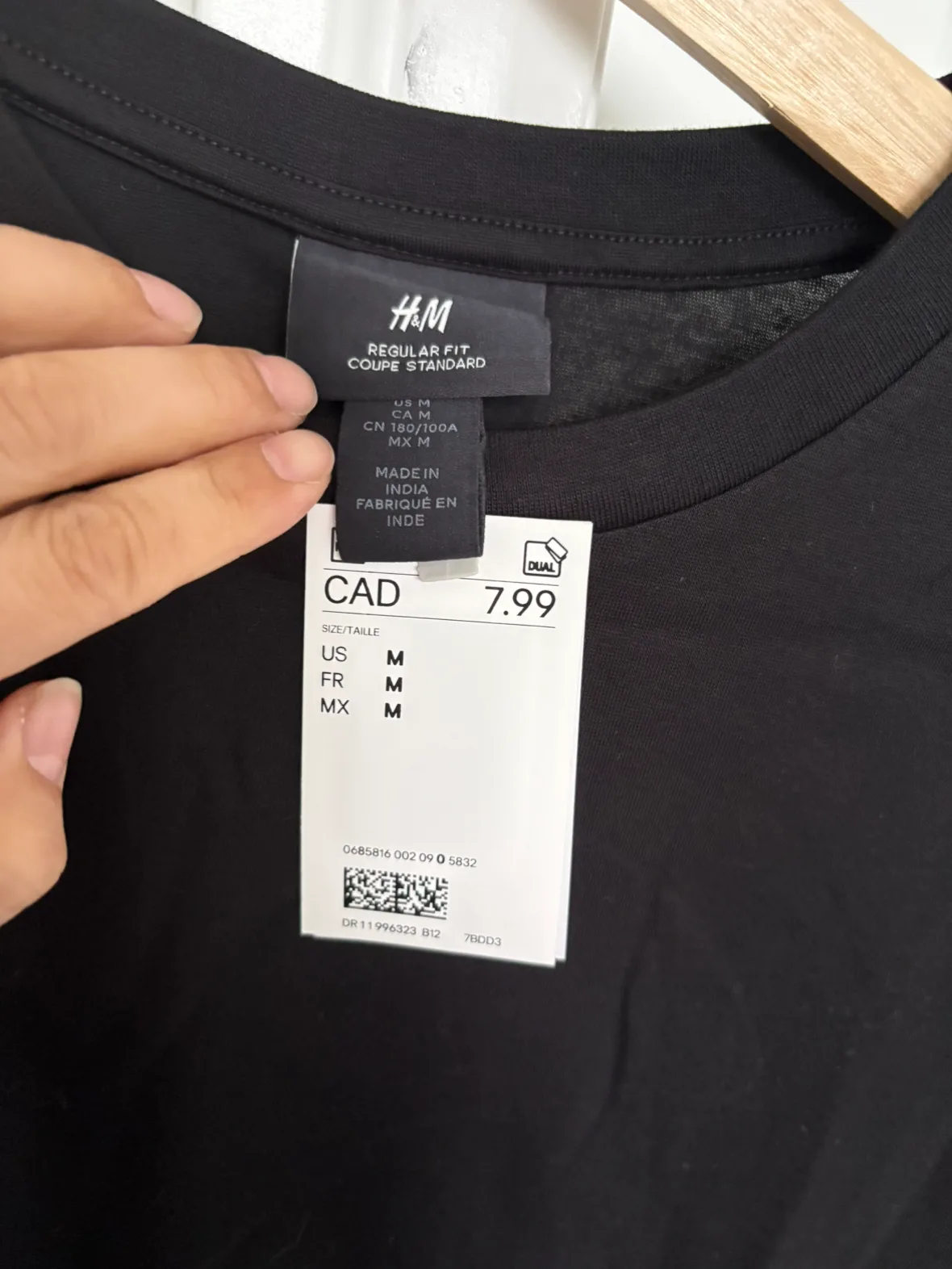 BNWT mens medium cotton t-shirt thumbnail