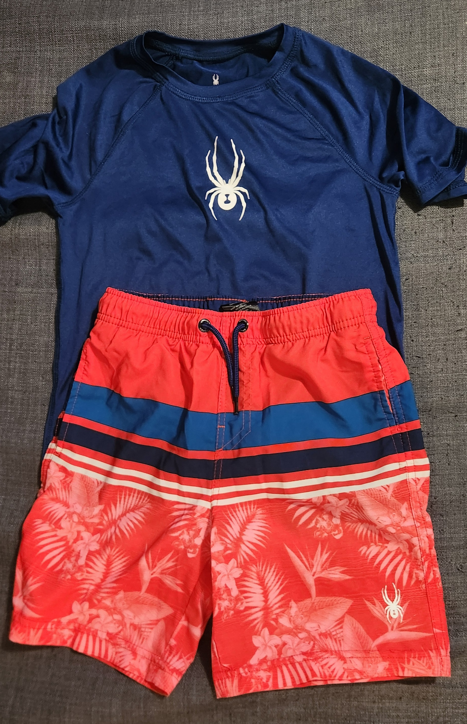 Spyder Boys' Size M Swim Set
