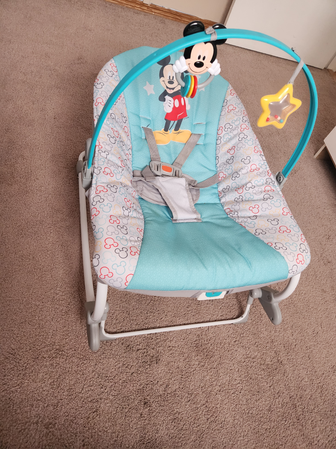 Infant Baby Rocker - Mickey Mouse Design