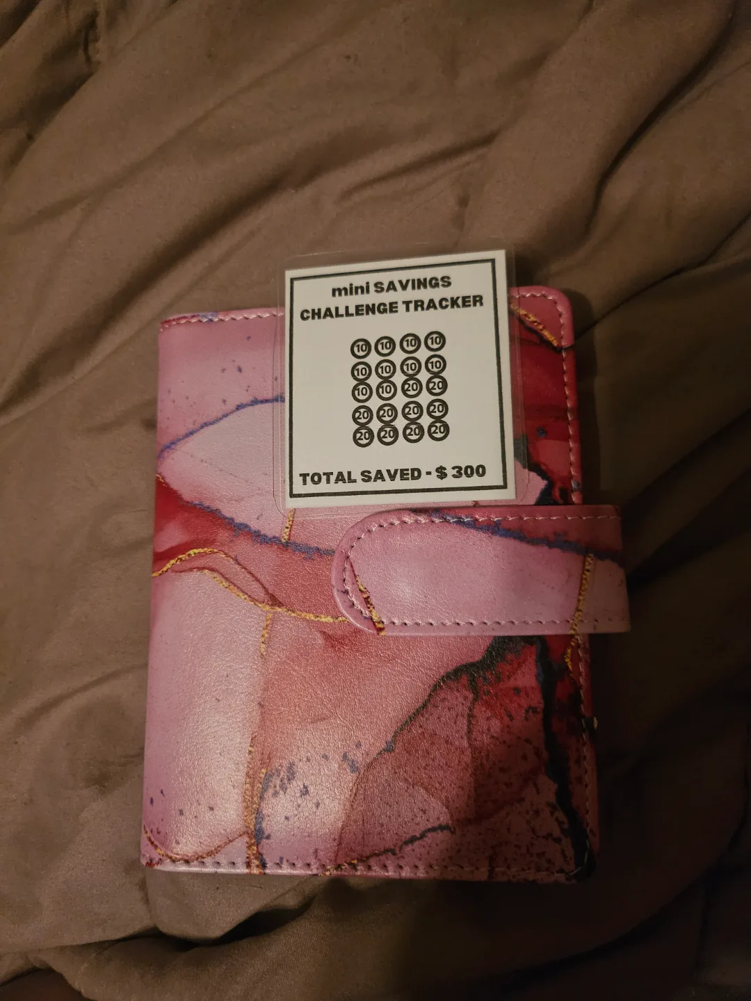 Mini Savings Challenge Tracker Wallet thumbnail