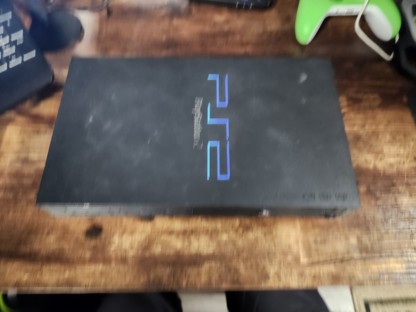Ps2, av cables and controller - photo 3