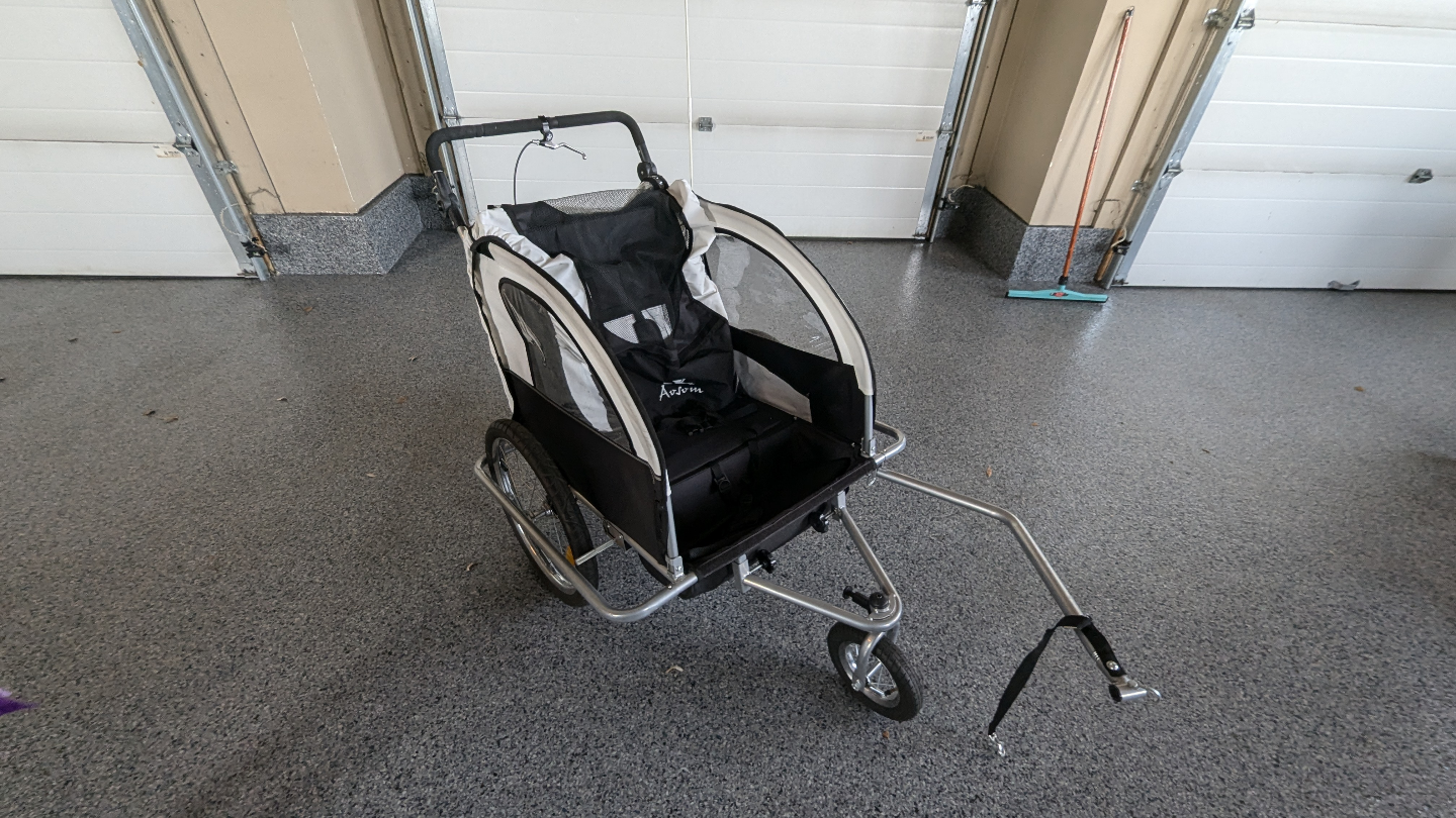 Used Two-Child Bike Trailer - photo 2