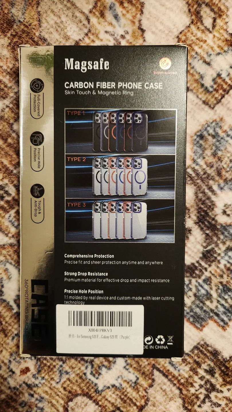 Magsafe Samsung Galaxy S23 FE Phone Case - Purple #freecycle image indicator(3)