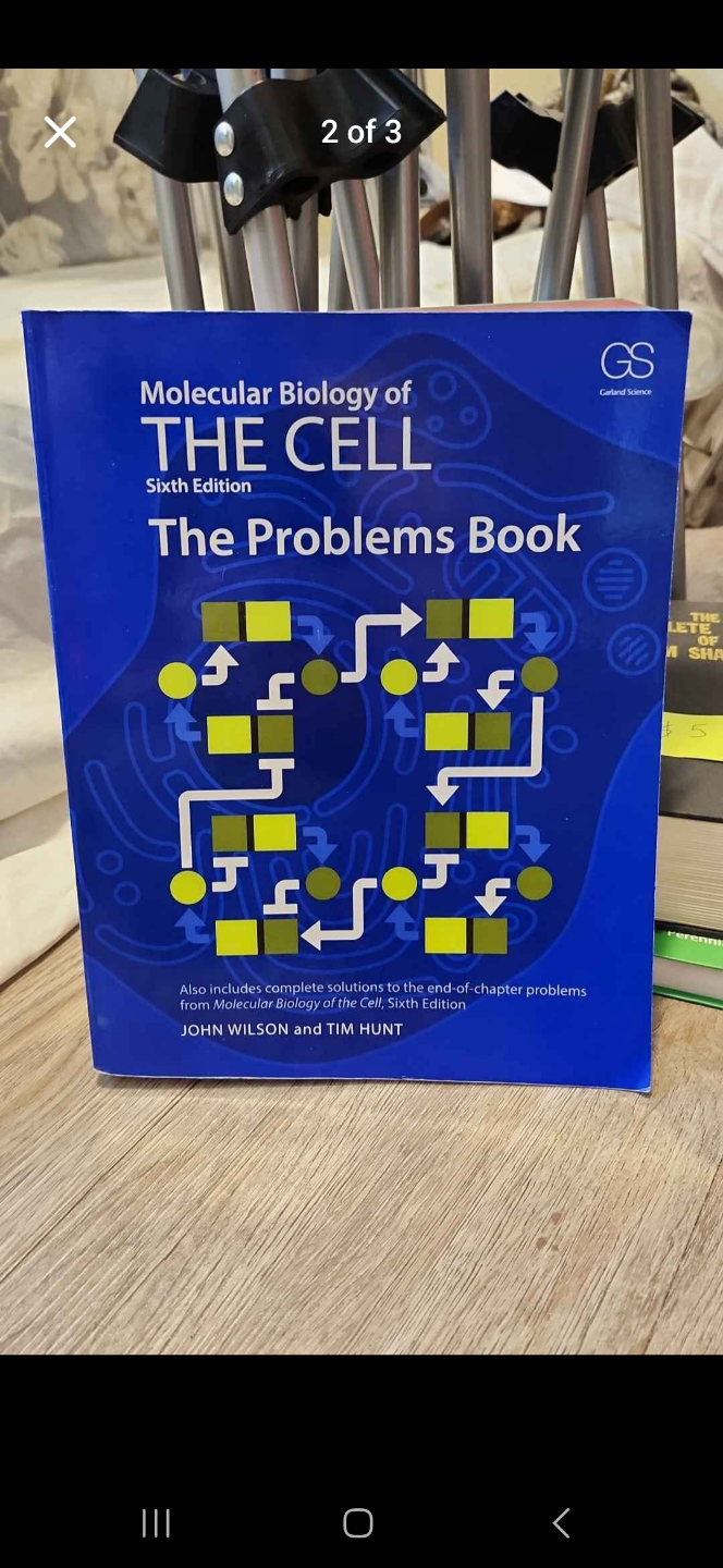 Molecular Biology of the Cell Textbook and Problems Book - photo 2