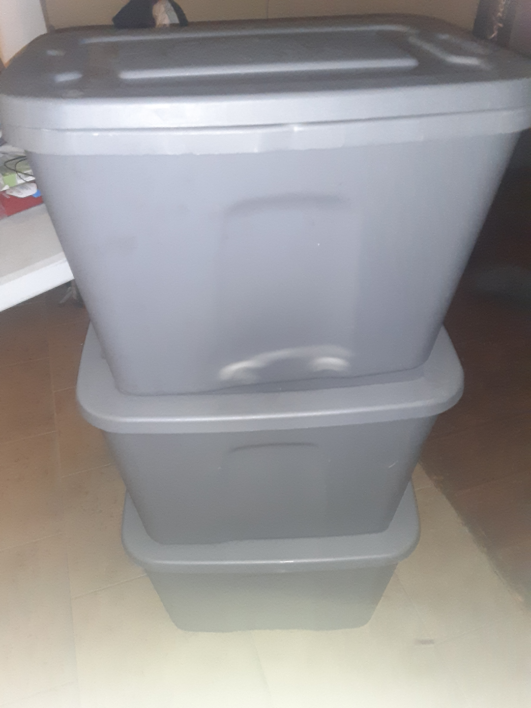 Three Sterilite Storage Containers - photo 2
