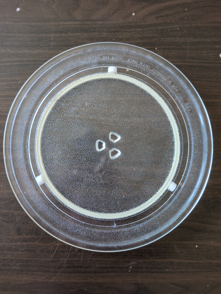 Microwave Glass Turntable Plate & Roller Ring
