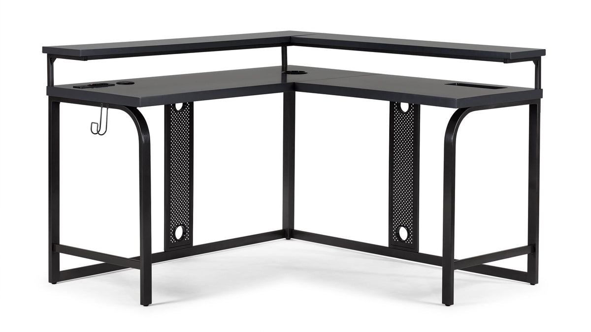 L-Shaped Gaming Desk with LED Lights (CAN DELIVER) - photo 5