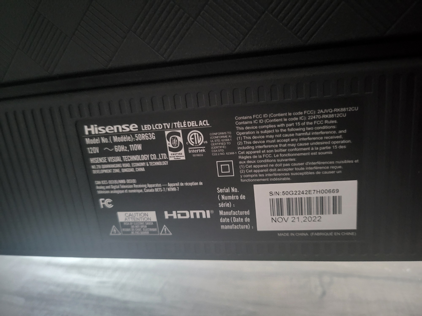 Hisense 50R63G 50-inch LED Smart TV - photo 3