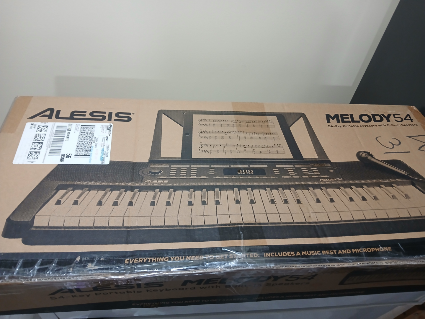 Alesis Melody 54 54-Key Portable Keyboard with Built-in Speakers