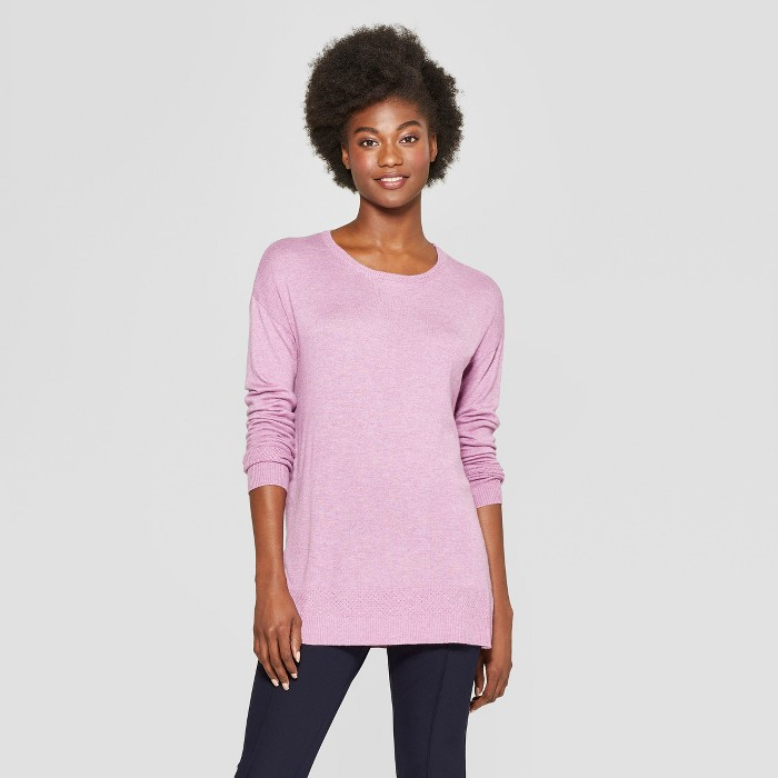 Women's A New Day Lilac Long Sleeve Sweater