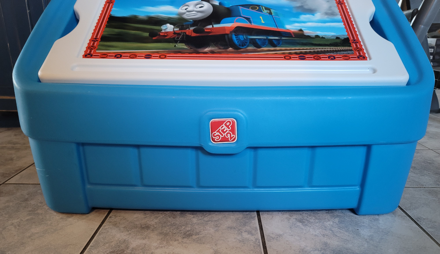 Step2 Thomas The Tank Engine 2-in-1 Toy Box and Art Lid - photo 3