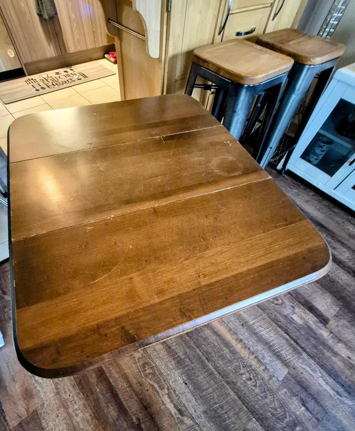 Vintage Wooden Drop Leaf Table thumbnail