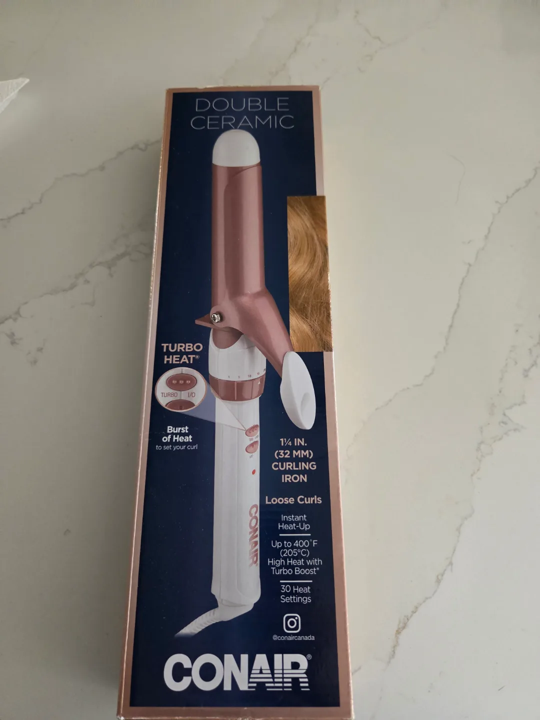 Conair Double Ceramic Curling Iron thumbnail