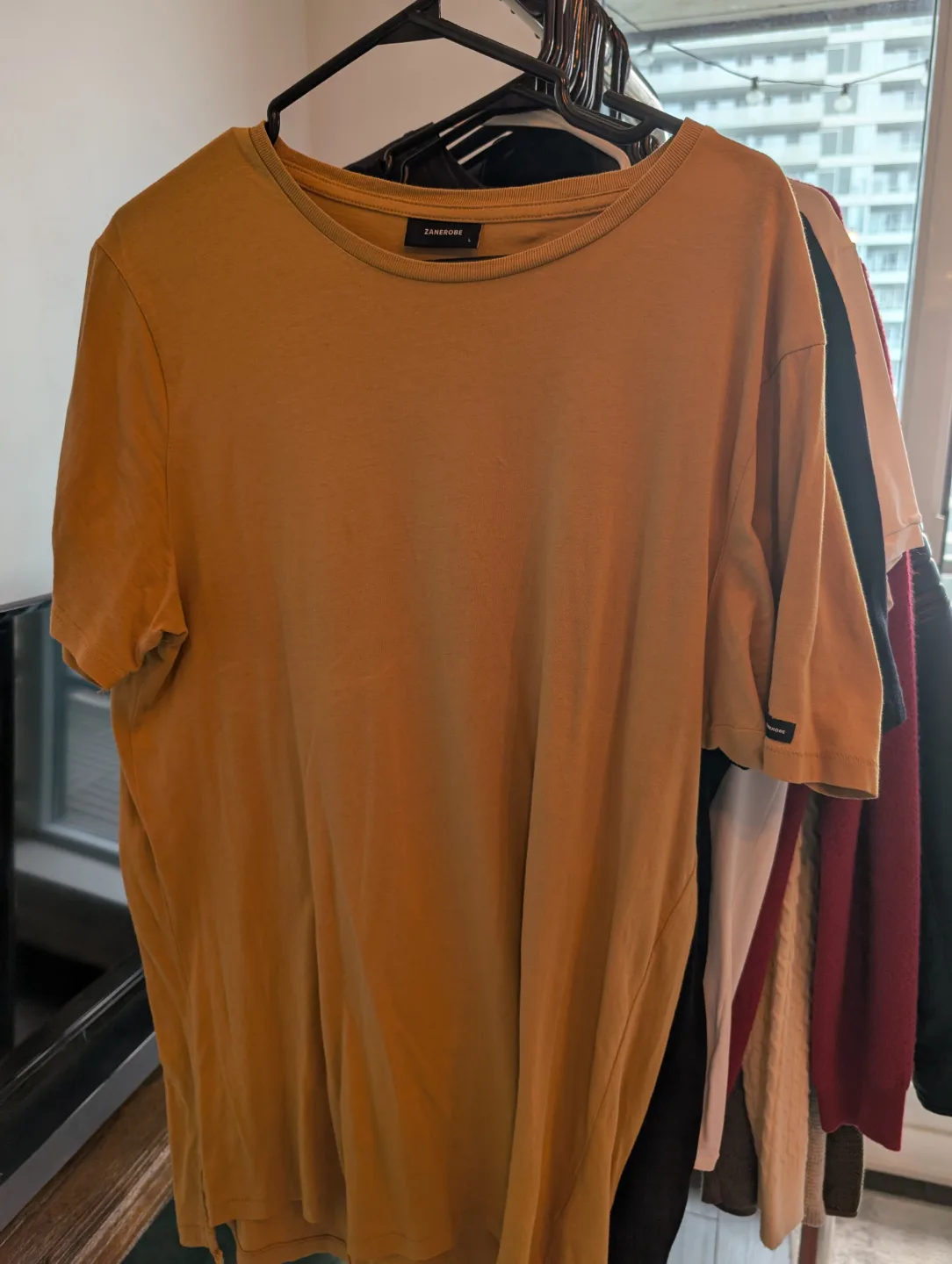 Zanerobe Mustard Yellow T-Shirt - Size Large thumbnail