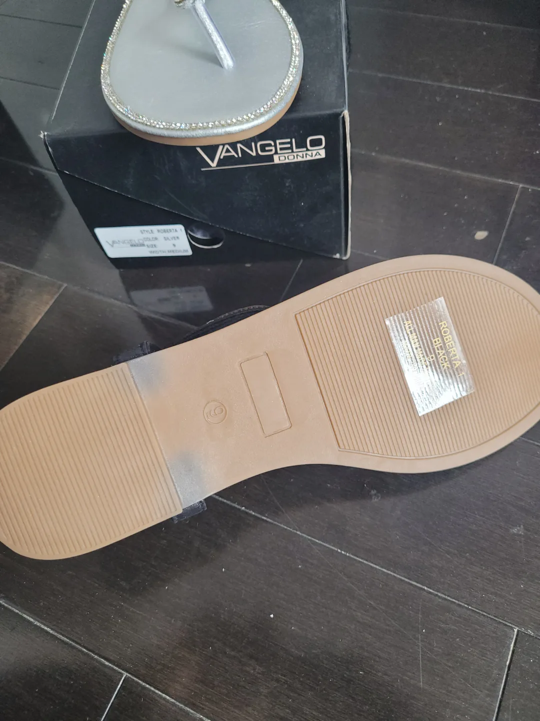 Sparkling sandals - Ladies Size 9 image indicator(3)