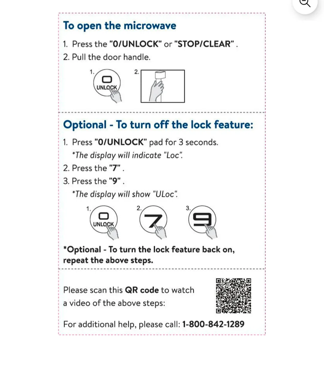 Hamilton Beach Stainless Steel Microwave image indicator(2)