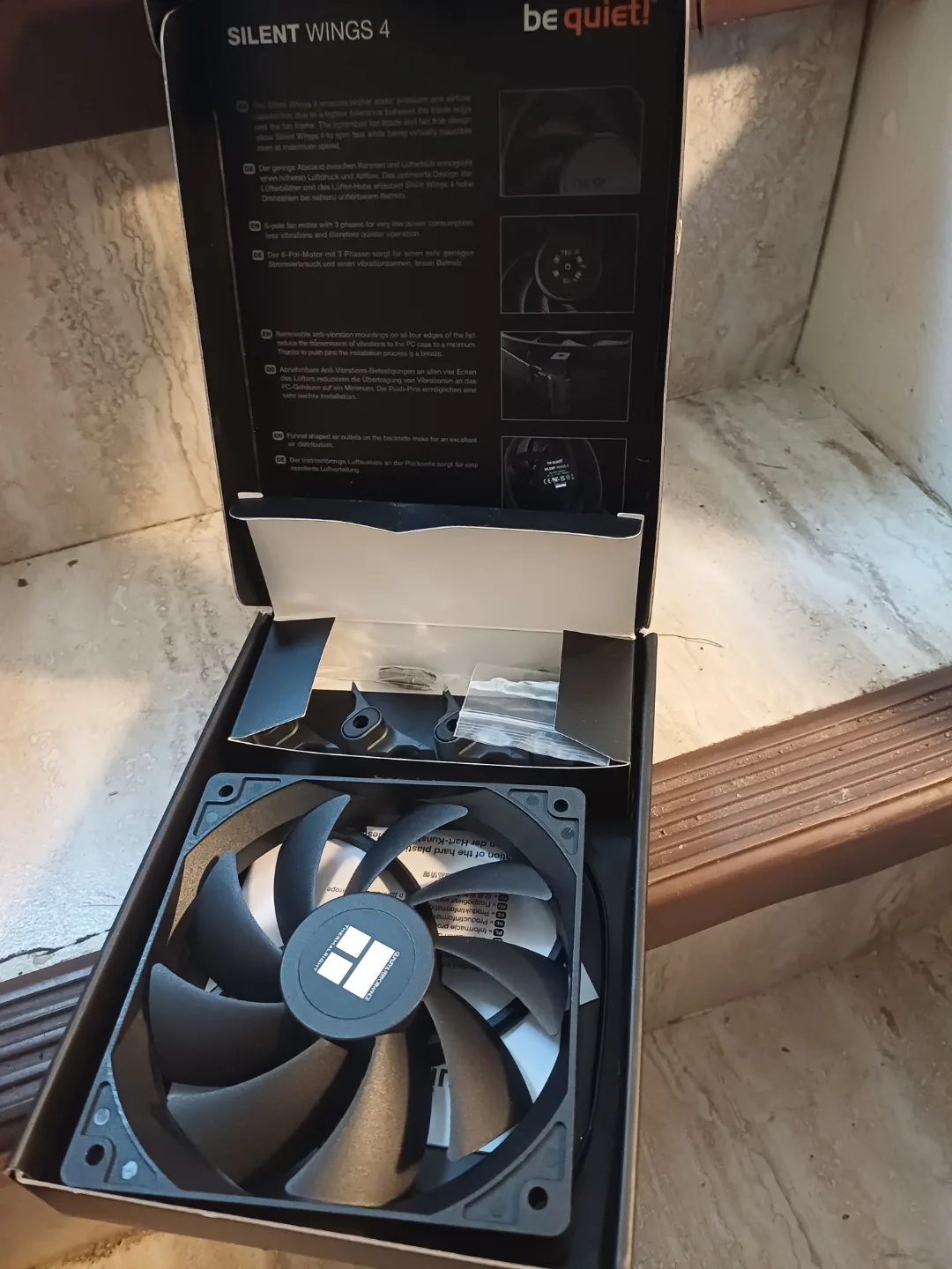 NEW IN BOX: be quiet! Silent Wings 4 120mm PWM Fan - image indicator(3)