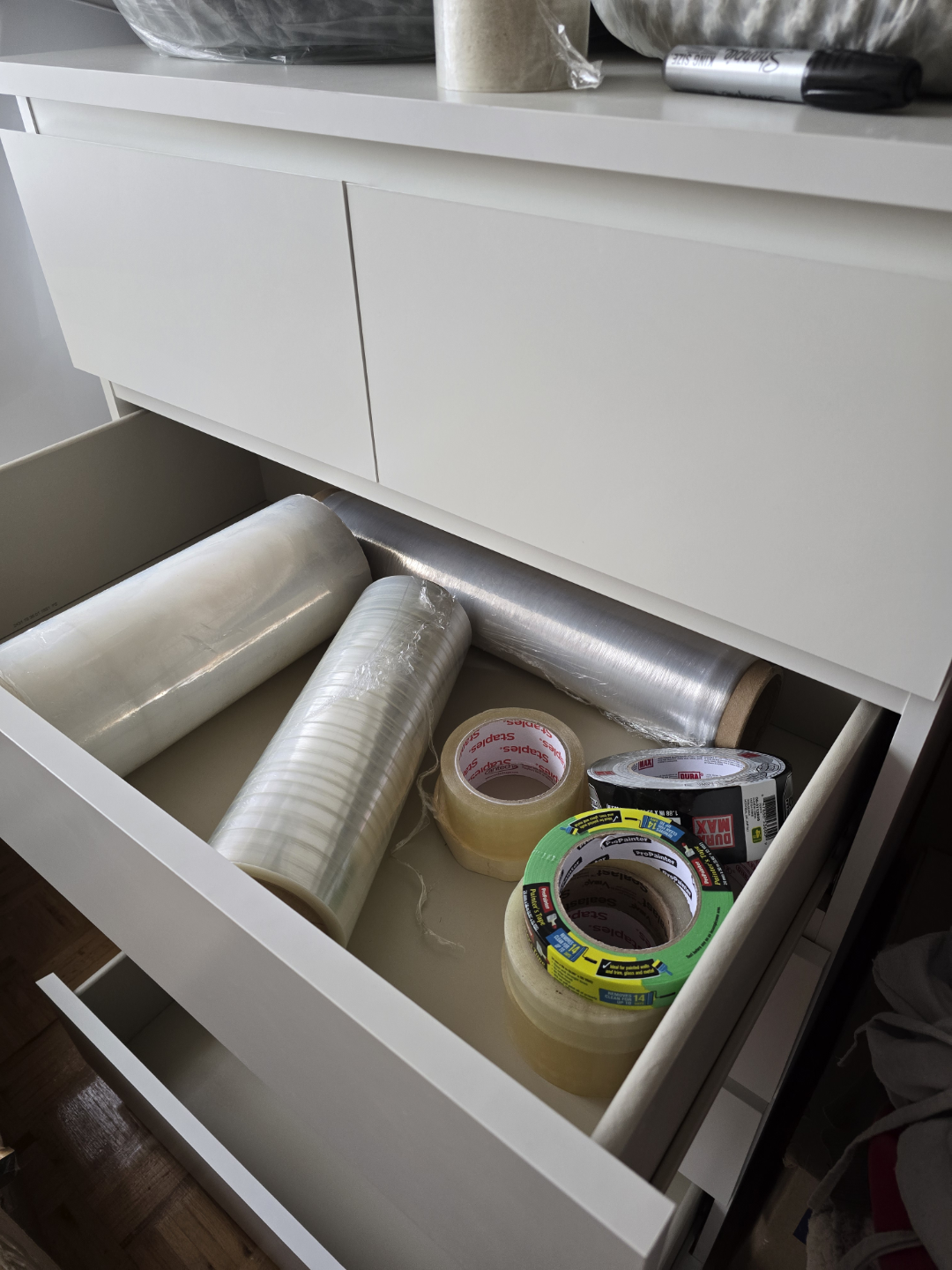 IKEA MALM 5-drawer chest white - photo 3