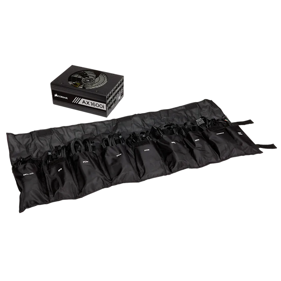 Corsair AX1600i 1600W 80+ Titanium Fully Modular Power Supply image indicator(4)