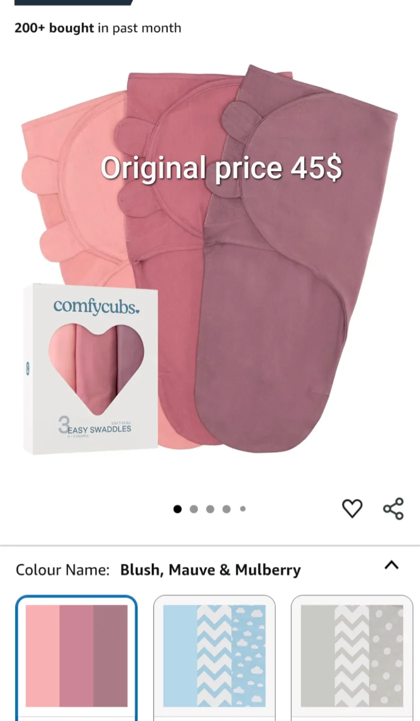 HALO SleepSack Swaddles - Newborn Size - Bundle of 5 image indicator(7)