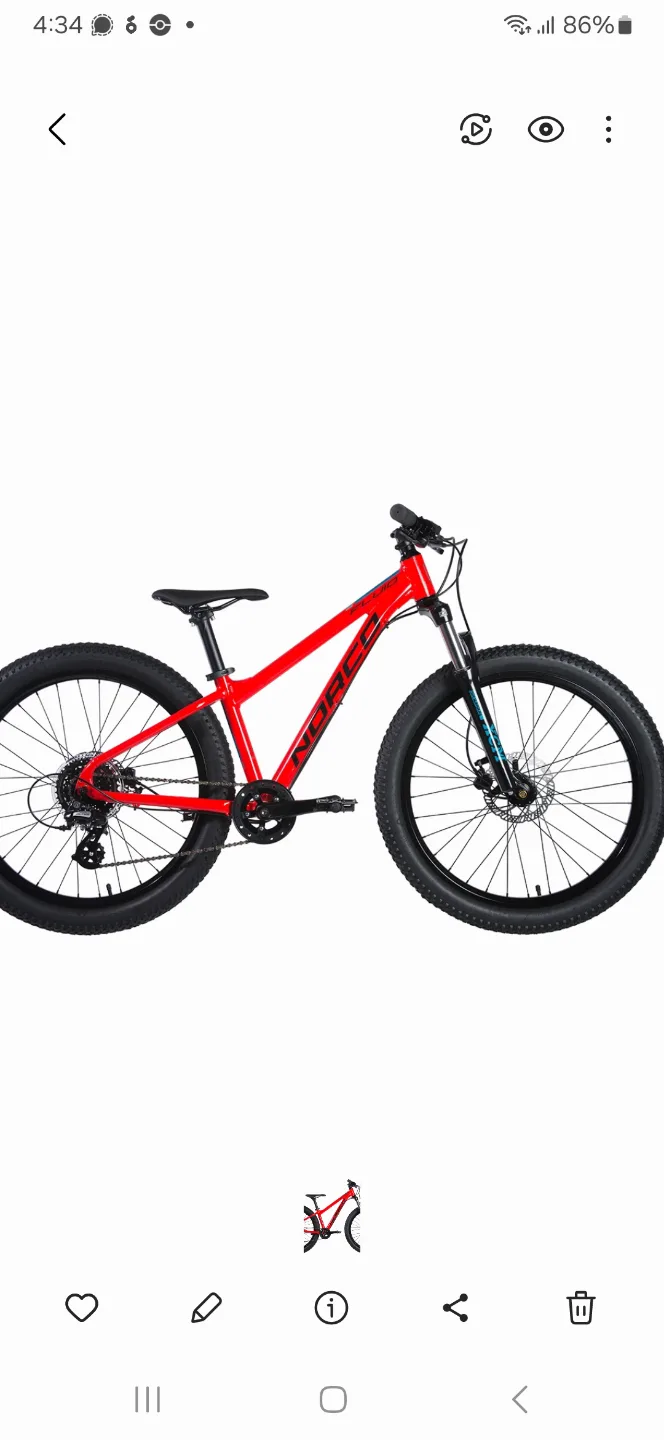 Norco Fluid FS h.3 24 Small MTB thumbnail