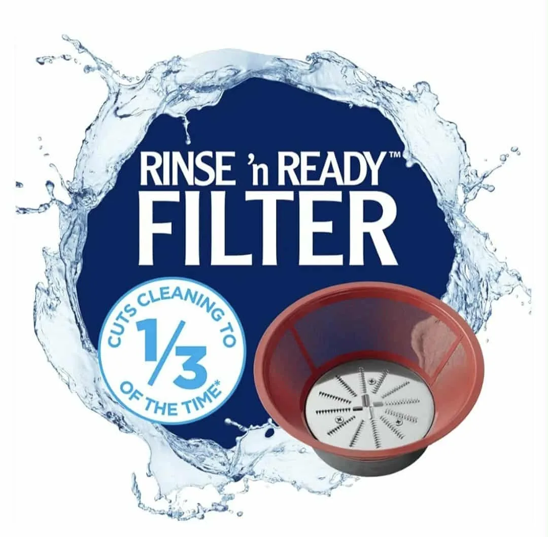 Oster JuSimple Juicer - Rinse 'n Ready Filter image indicator(4)