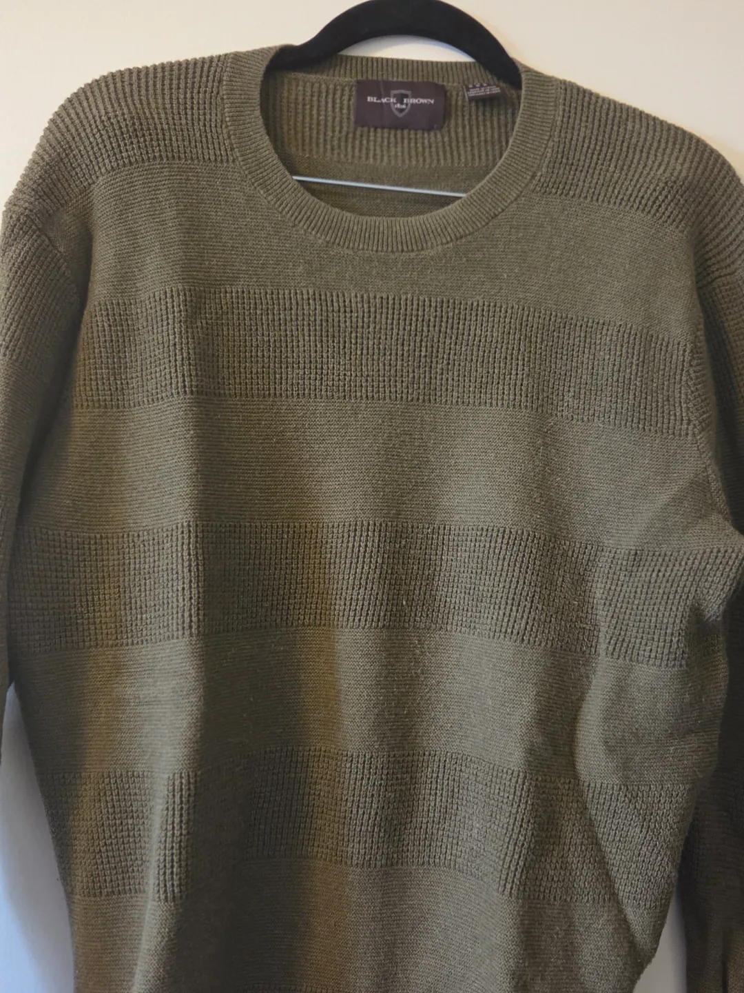 Black Brown 1826 Green Sweater thumbnail