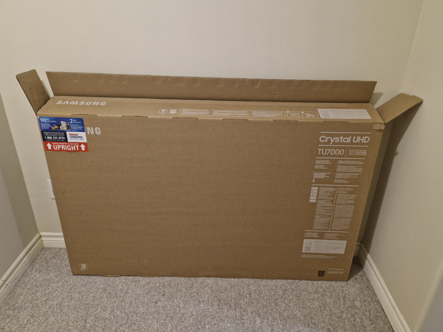 Samsung 50-inch Crystal UHD TU7000 Smart TV - photo 3