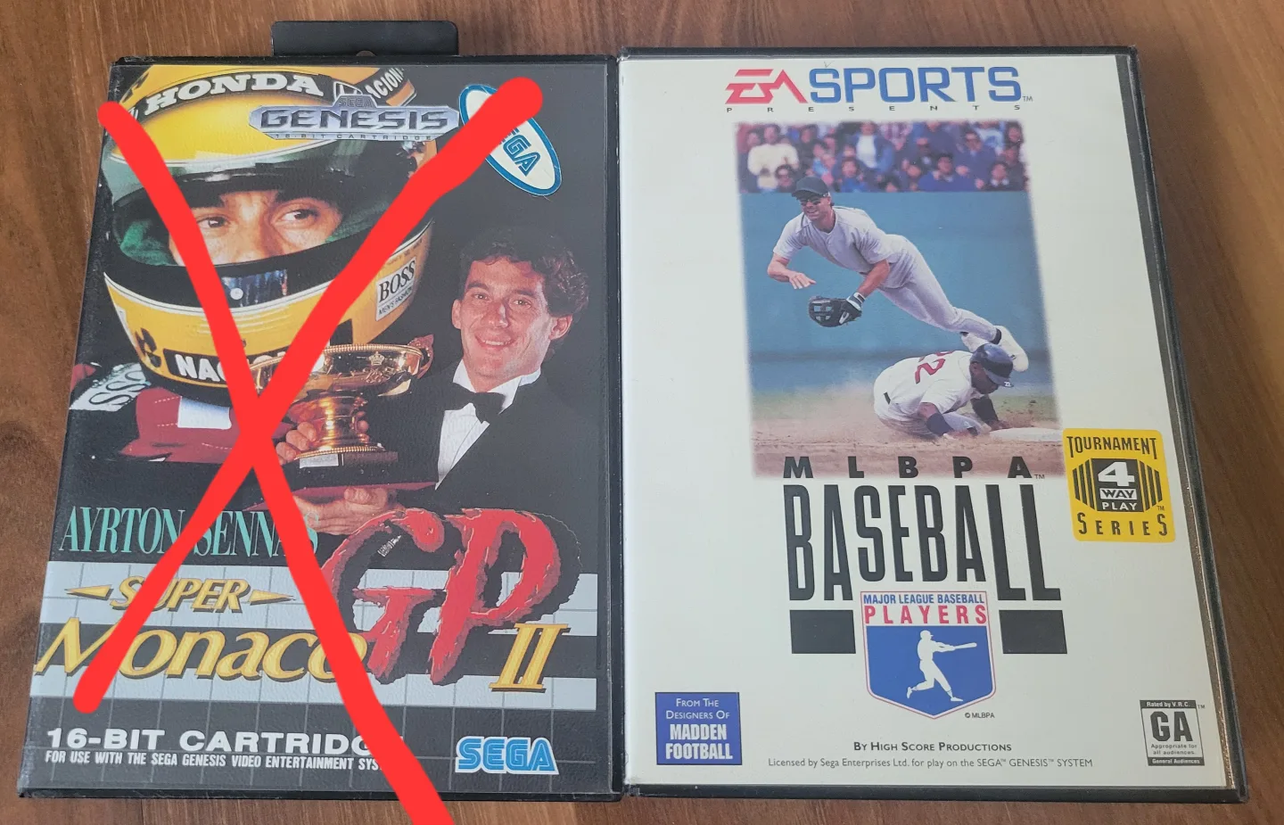 Sega Genesis MLBPA Game thumbnail