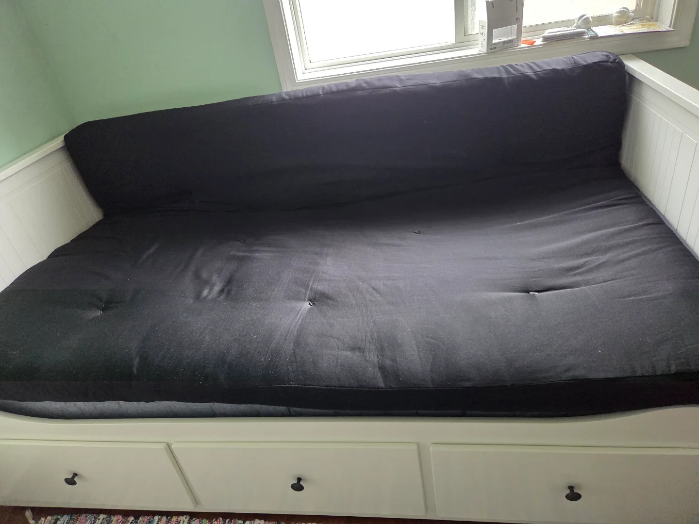 Black double futon mattress image indicator(2)