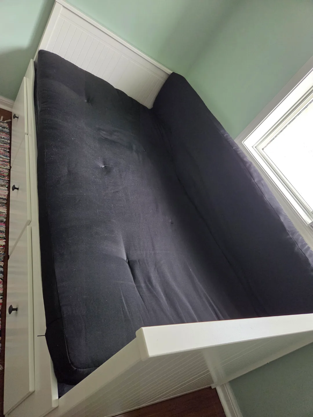 Black double futon mattress image indicator(3)