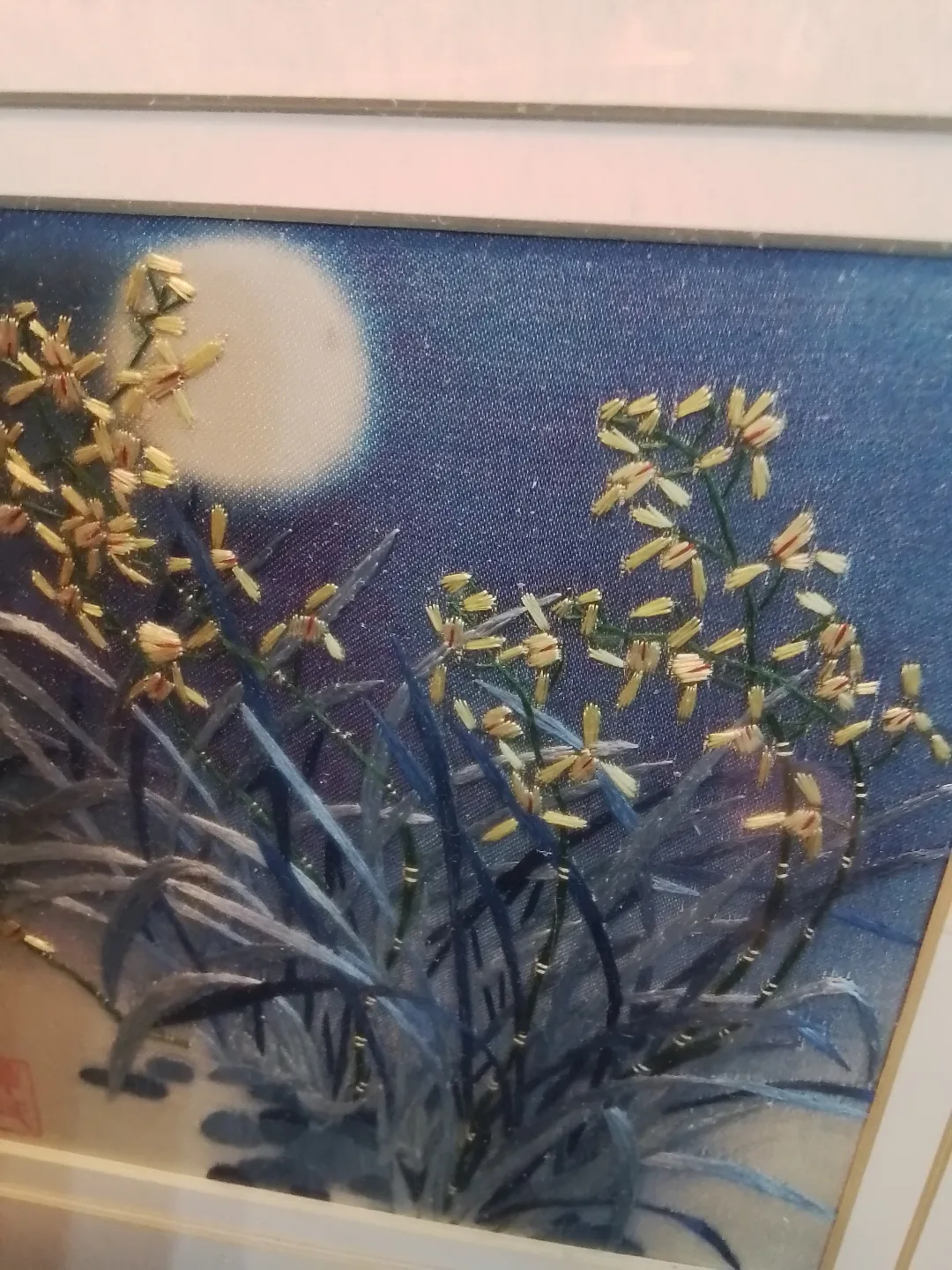 Moon and Orchid – Su Silk Art image indicator(4)