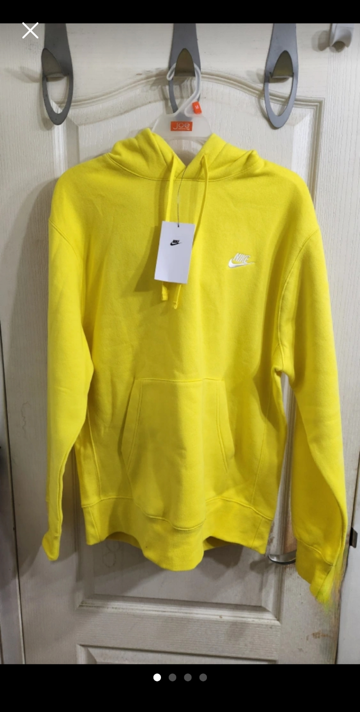 Brand new Nike Yellow Hoodie - photo 2