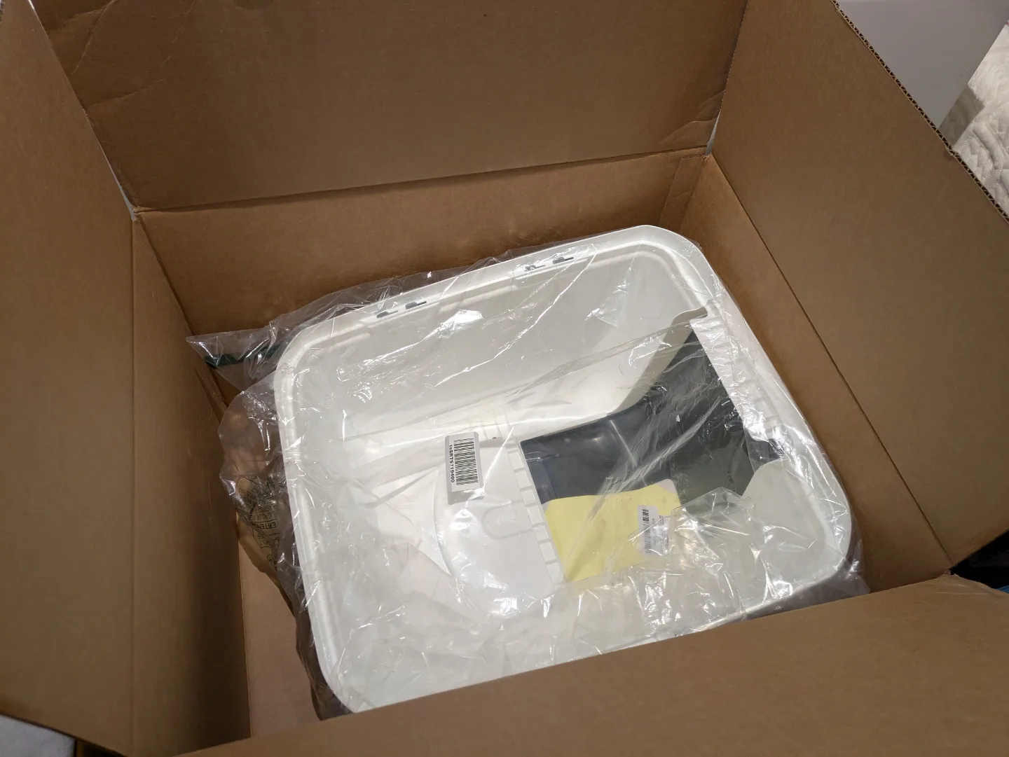 Catit Jumbo Airsift Litter Box w. 2 Air filters image indicator(4)