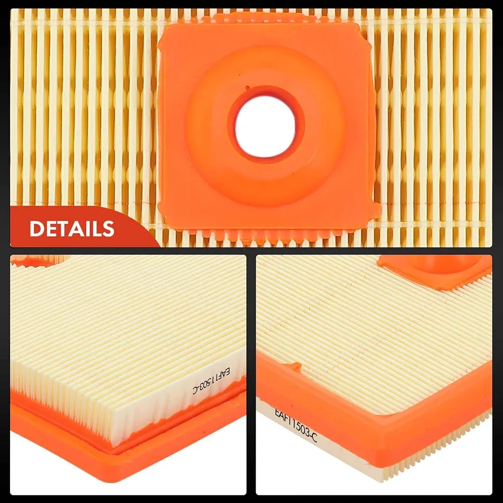 Engine Air Filter Compatible w Audi A3 16-2018 & VW Jetta image indicator(6)