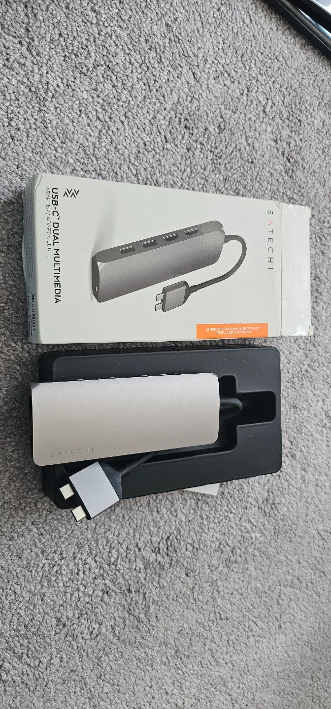 Satechi USB-C Dual Multimedia Adapter thumbnail