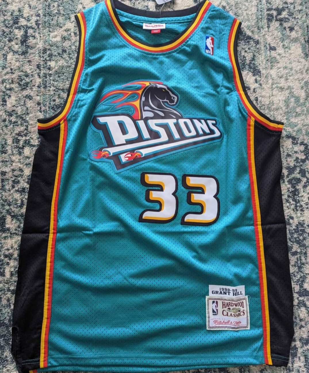 Detroit Pistons Basketball Jersey