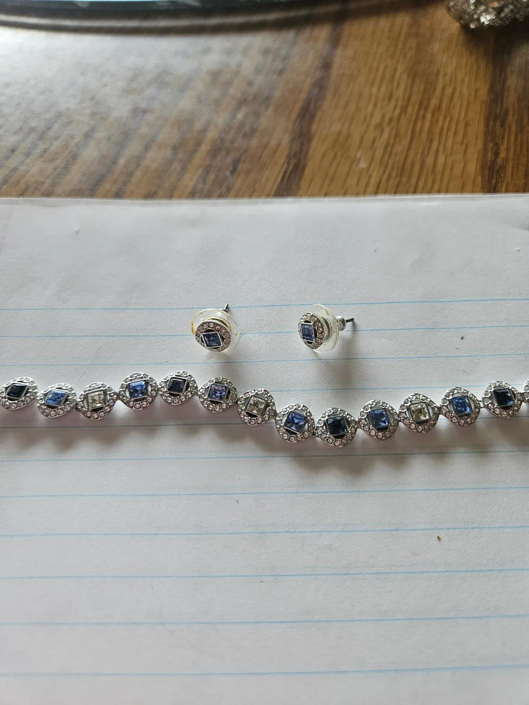 Swarovski Bracelet and Earrings Set thumbnail