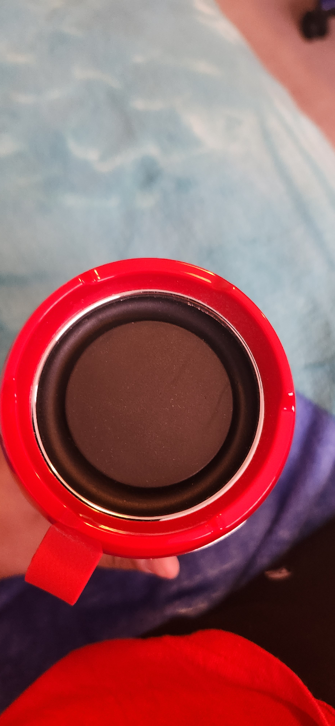 Portable Bluetooth Speaker - Red & Blue - photo 2