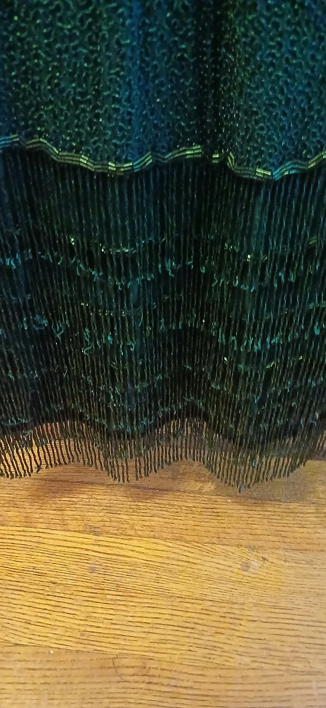 100% SILK FULLY BEADED FLAPPER-LIKE STYLE image indicator(4)