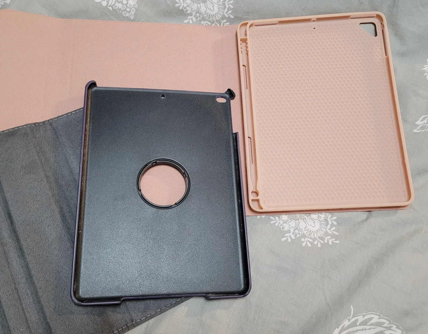 Two iPad Cases - Pink & Purple image indicator(2)