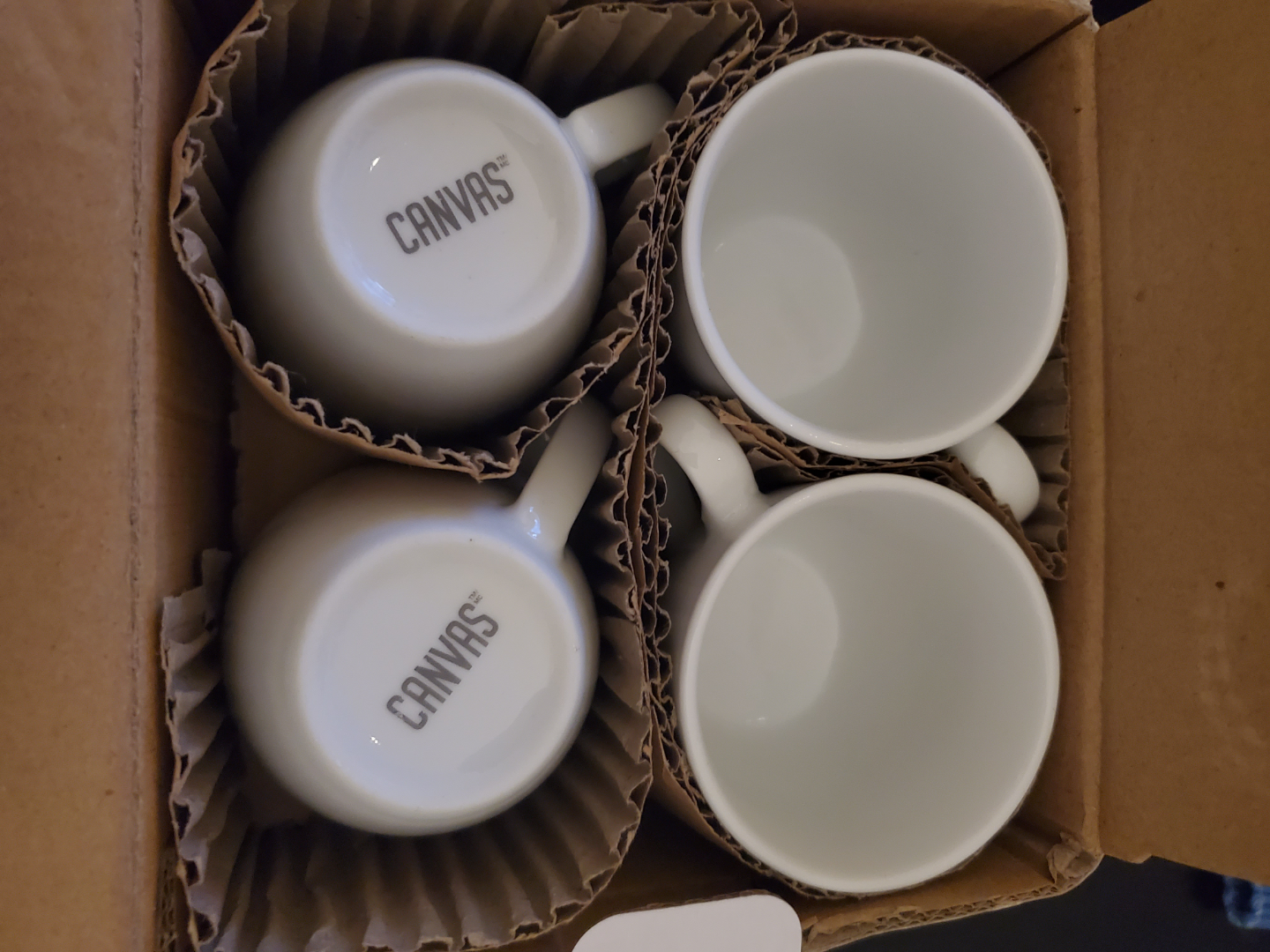 Canvas Porcelain Espresso Mug and Saucer Set - photo 5